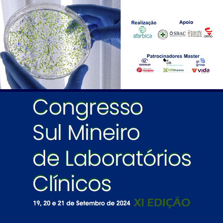 Congresso Sul Mineiro de Laboratórios Clínicos - XI Edição